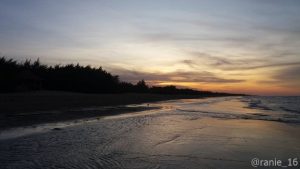 Sunset Pantai Lombang